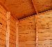 GARDEN SHEDS - Internal partitions
