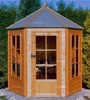 Shire Hexagonal Summerhouse 083