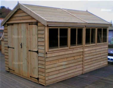 Malvern Barnstyle Apex Shed 937