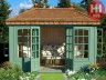 Hipped Summerhouse 512 - Cedar, Cedar Shingles Hipped Summerhouse 512 - Cedar, Cedar Shingles