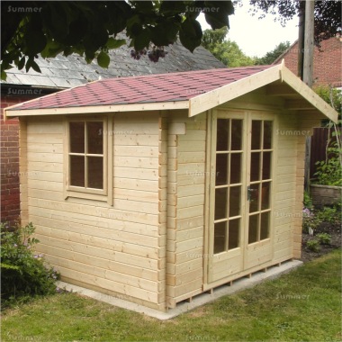 Shire Dalby Log Cabin 123