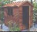 MALVERN GARDEN SHEDS - Timber slatted roof