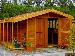 MALVERN GARDEN SHEDS - Design Options - log store positions