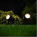 MALVERN GARDEN SHEDS - Solar powered spot lights - no running costs