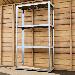 SHIRE GARDEN SHEDS - Shelving - steel