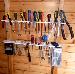 MALVERN GARDEN SHEDS - Steel tool racks