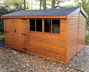 Malvern Heavy Duty Reverse Apex Shed