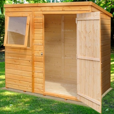 Shire Pent Shed - Shiplap, T and G Floor, FSC® Certified Shire Pent Shed - Shiplap, T and G Floor, FSC® Certified
