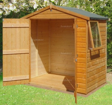 Shire Bute Apex Shed - Double Door, FSC® Certified