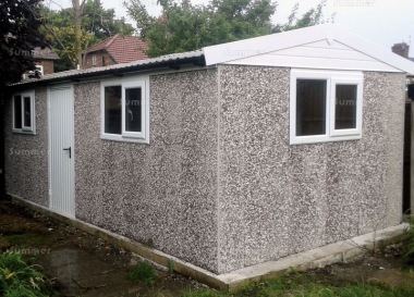 Spar Apex Concrete Shed 782 - PVCu Window and Fascias Spar Apex Concrete Shed 782 - PVCu Window and Fascias