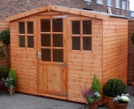 Reverse Apex Shed 13 - Georgian, Fitted Free Reverse Apex Shed 13 - Georgian, Fitted Free