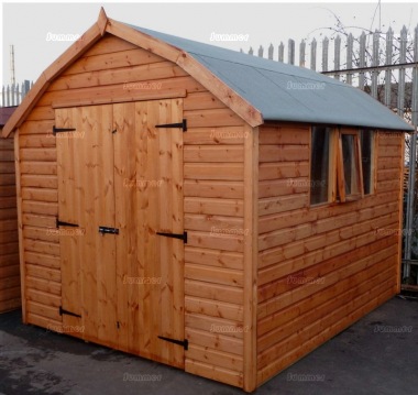 Shiplap Barn Style Apex Shed 196 - All T and G, Fitted Free Shiplap Barn Style Apex Shed 196 - All T and G, Fitted Free