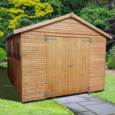 Shiplap Apex Shed 155 - Extra Tall Workshop, Thicker Boards