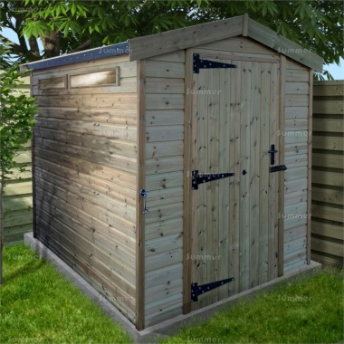 Malvern Heavy Duty Apex Shed - Security Windows