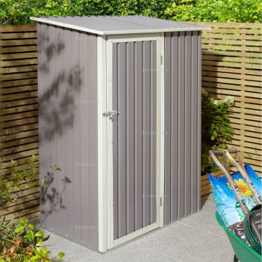 Rowlinson Trentvale 5X3 Metal Shed - Galvanized Steel