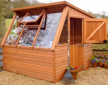 Malvern Solar Potting Shed