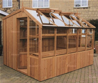 Thermowood Potting Shed 243 - Part Glazed Roof, Fitted Free Thermowood Potting Shed 243 - Part Glazed Roof, Fitted Free