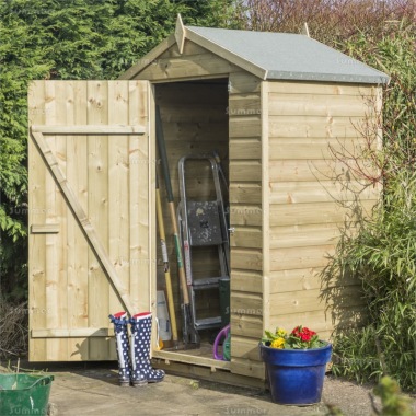 Rowlinson Oxford 4x3 Shed - Pressure Treated, FSC® Certified Rowlinson Oxford 4x3 Shed - Pressure Treated, FSC® Certified